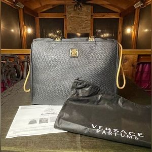 Versace Parfums PUC drawstring tote